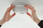 Fire safety smoke alarm