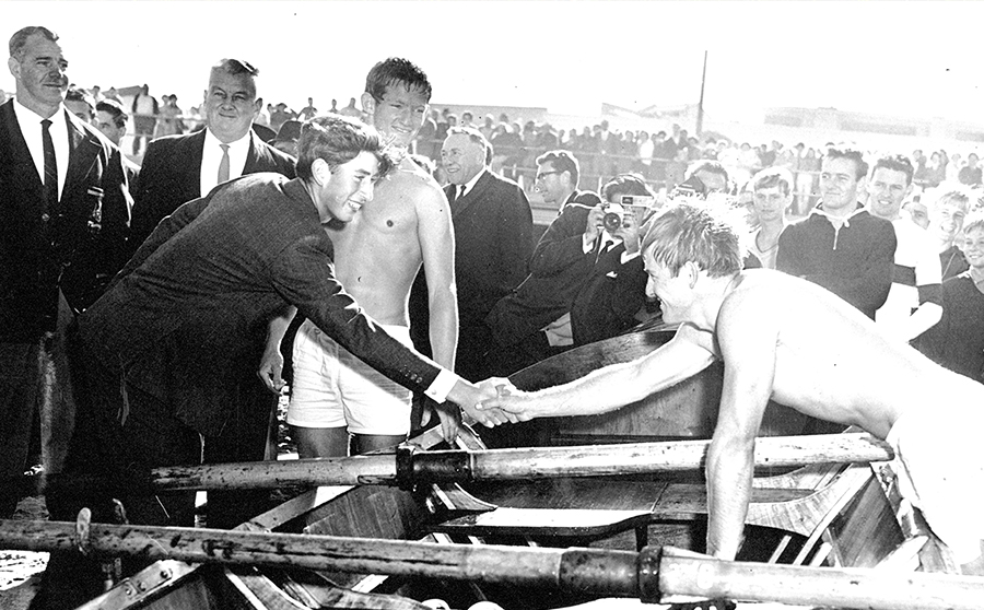 Prince Charles at Bondi beach