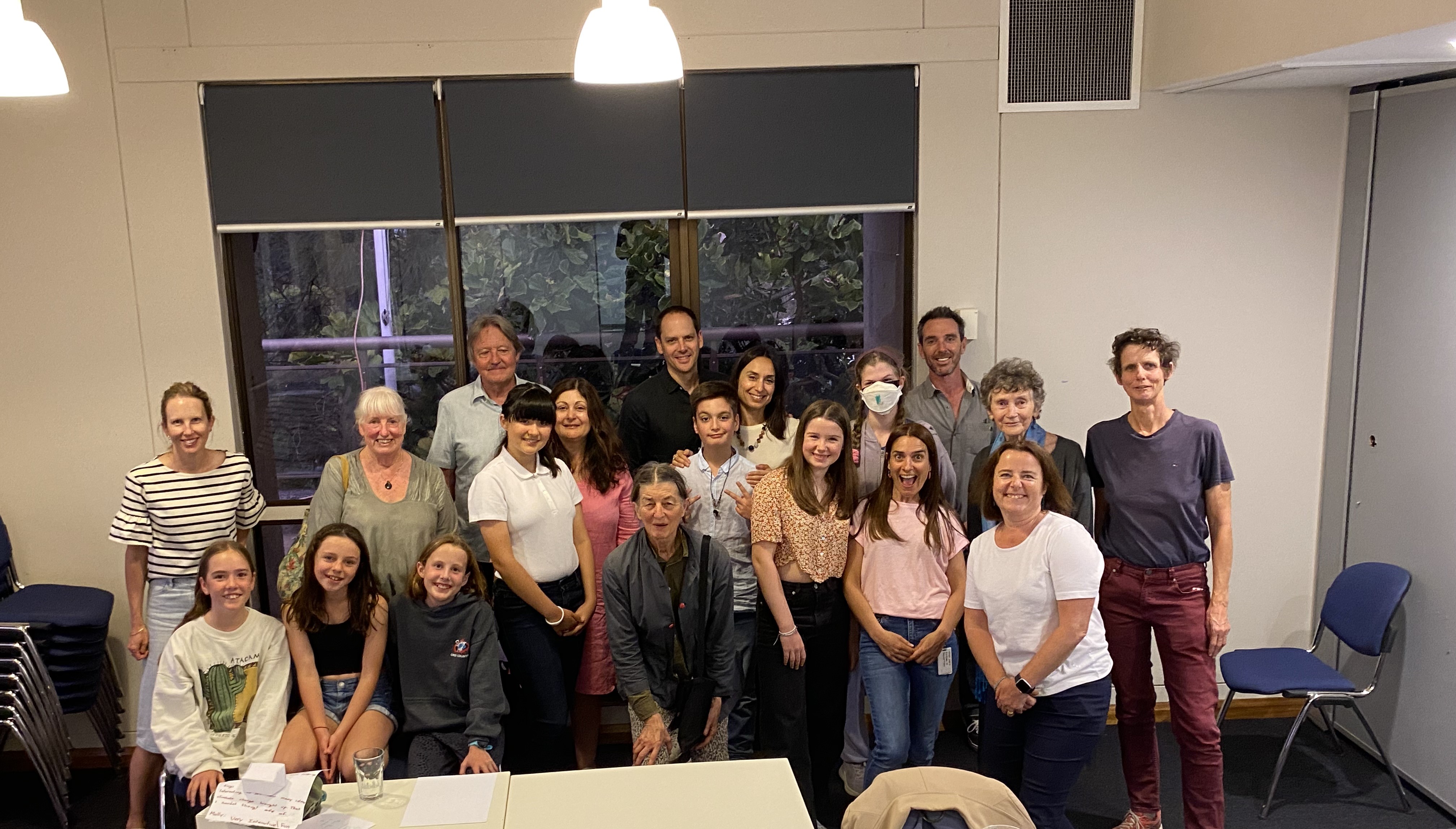 Group picture of the power to the future participants